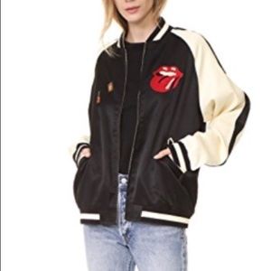 Rolling Stones bomber jacket NWT